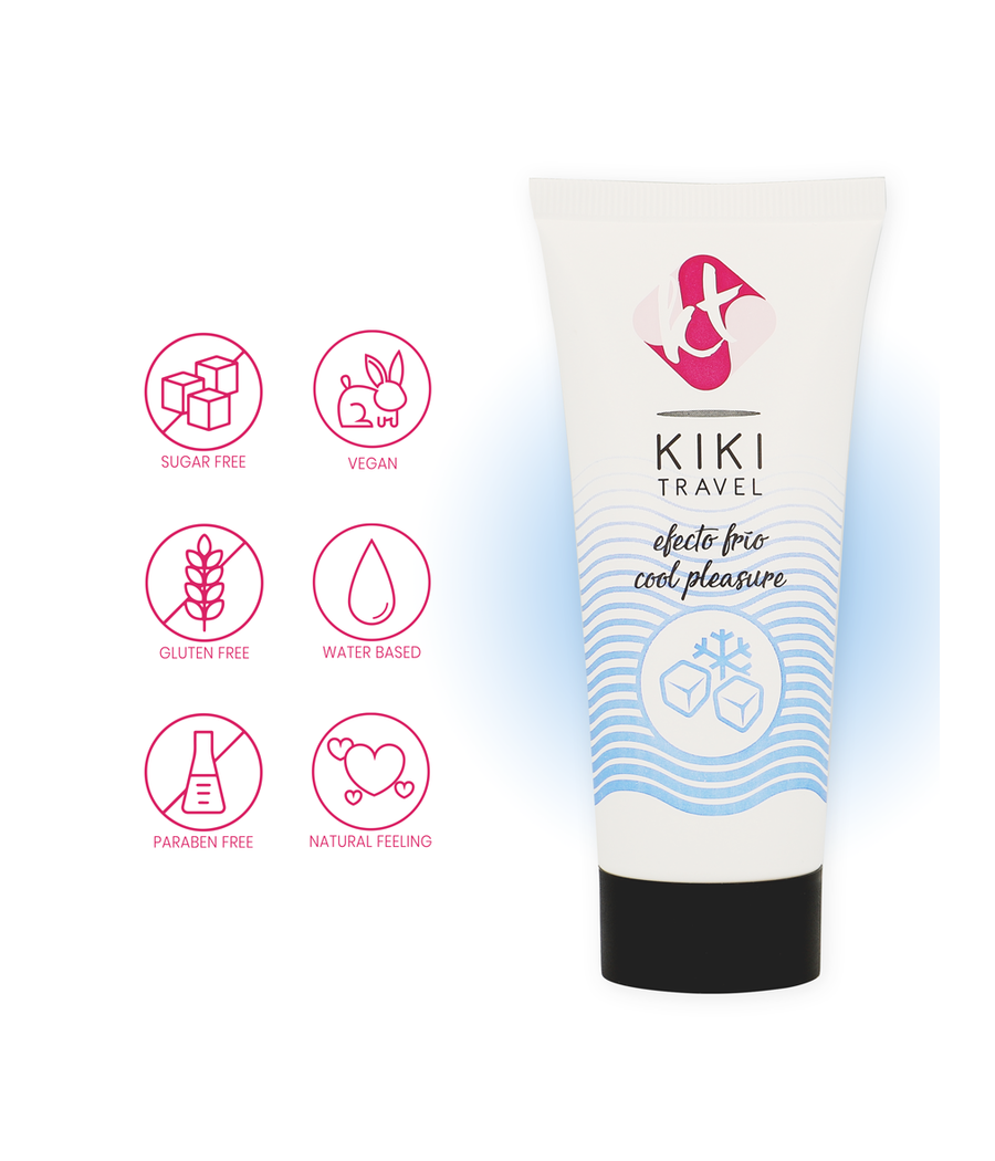 KIKÍ TRAVEL - LUBRIFIANT EFFET REFROIDISSANT 50 ML