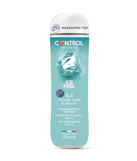 CONTROL - GEL 3 EN 1 SENSATION DE GLACE 200 ML