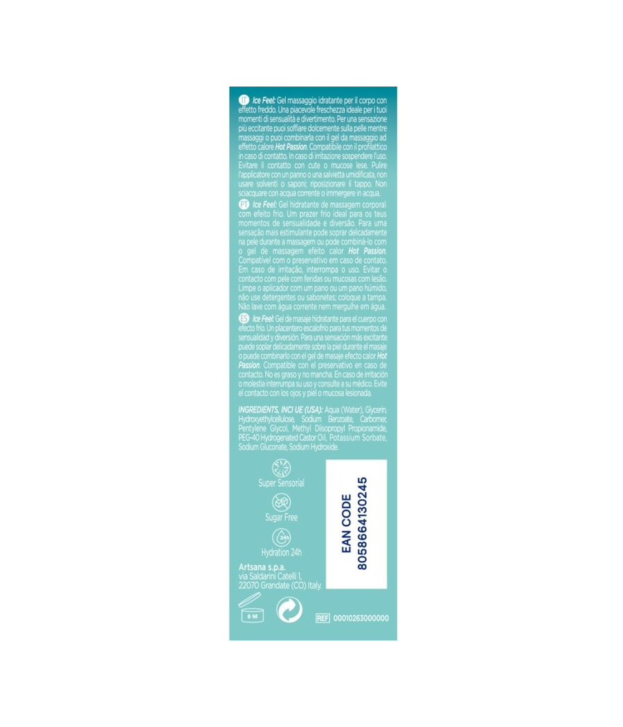 CONTROL - GEL 3 EN 1 SENSATION DE GLACE 200 ML