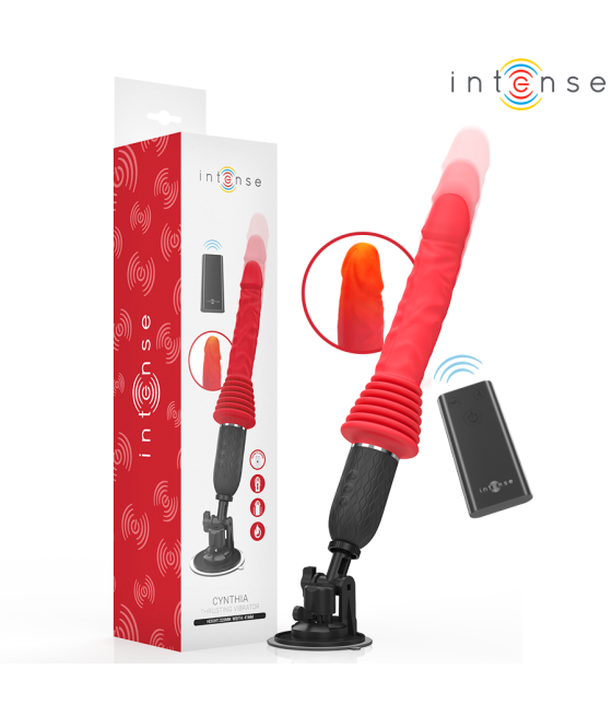 INTENSE - CYNTHIA VIBRADOR THRUSTING CONTROL REMOTO CON CALOR