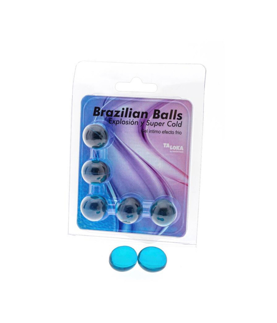 TALOKA - 5 BRAZILIAN BALLS COLD EFFECT EXCITING GEL