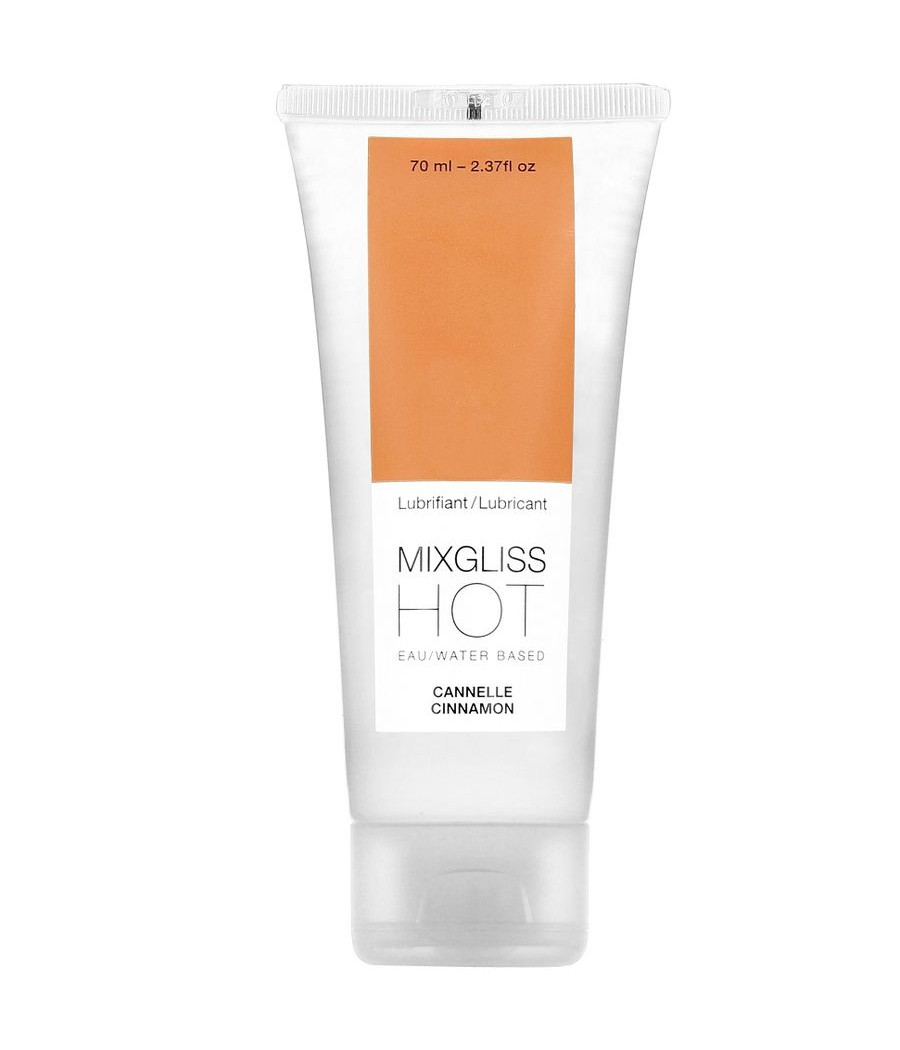MIXGLISS - LUBRIFICANTE EFEITO CALOR SABOR CANELA 70ML