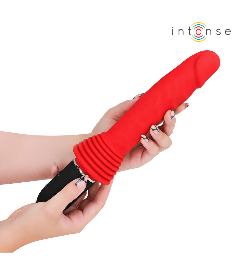 INTENSE - VIBRATEUR À POUSSÉE TÉLÉCOMMANDÉ CYNTHIA AVEC CHAUFFAGE