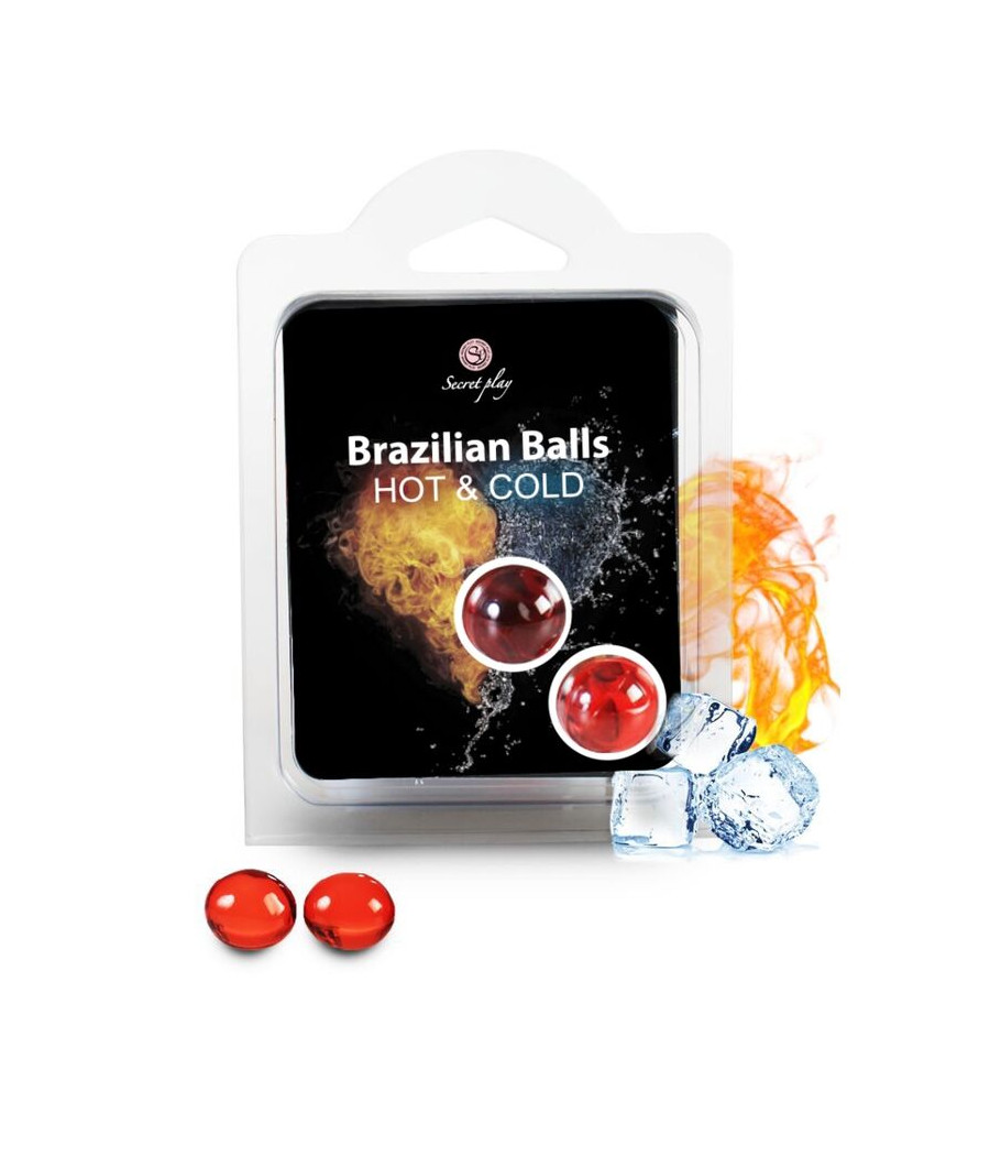 SECRETPLAY - BRAZILIAN BALLS HEAT & COLD EFFECT 2 UNITS