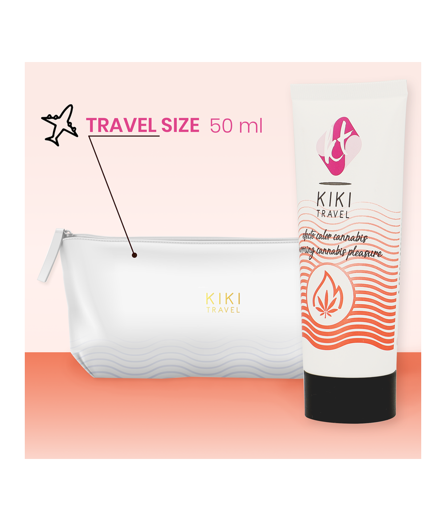 KIKÍ TRAVEL - CANNABIS HOT EFFECT LUBRICANT 50 ML