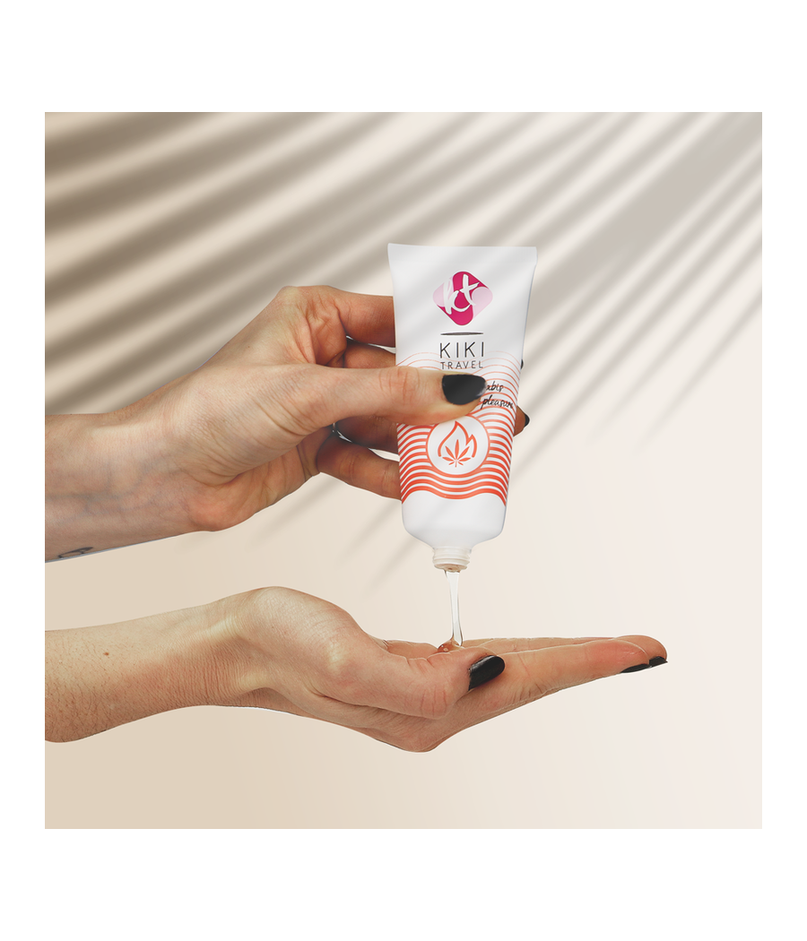 KIKÍ TRAVEL - CANNABIS LUBRIFICANTE EFFETTO CALDO 50 ML