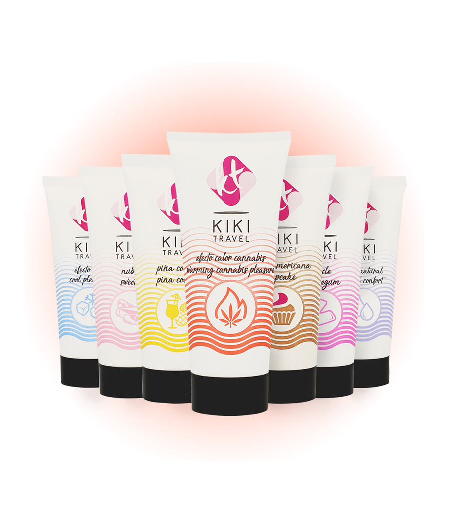 KIKÍ TRAVEL - CANNABIS LUBRIFICANTE DE EFEITO QUENTE 50 ML