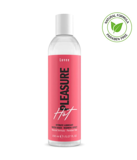 INTIMATELINE - LOVEE LUBRIFICANTE ÍNTIMO HOT PLEASURE 150 ML