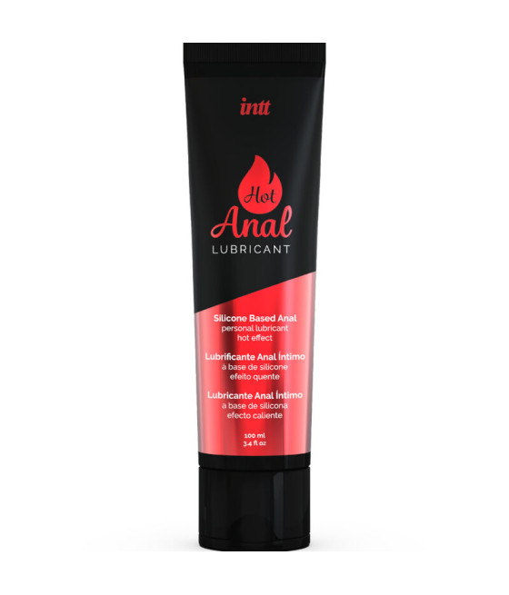 INTT LUBRICANTS - LUBRIFICANTE ANAL ÍNTIMO À BASE DE SILICONE COM EFEITO DE AQUECIMENTO