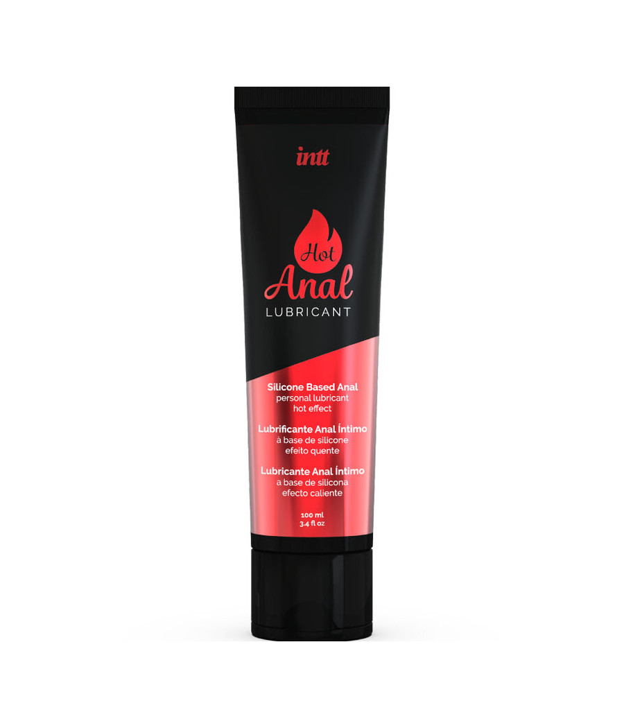 INTT LUBRICANTS - LUBRIFICANTE ANAL ÍNTIMO À BASE DE SILICONE COM EFEITO DE AQUECIMENTO