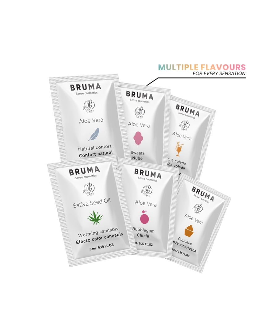 BRUMA - SATIVA SEED OIL SLIDING GEL AQUECEDOR SABOR CANNABIS 6 ML