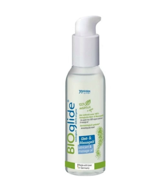BIOGLIDE - ÓLEO DE MASSAGEM E LUBRIFICANTE ORGÂNICO 125 ML