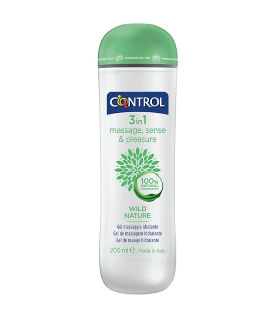 CONTROL - WILD NATURE GEL MASAJE 3 EN 1 200 ML
