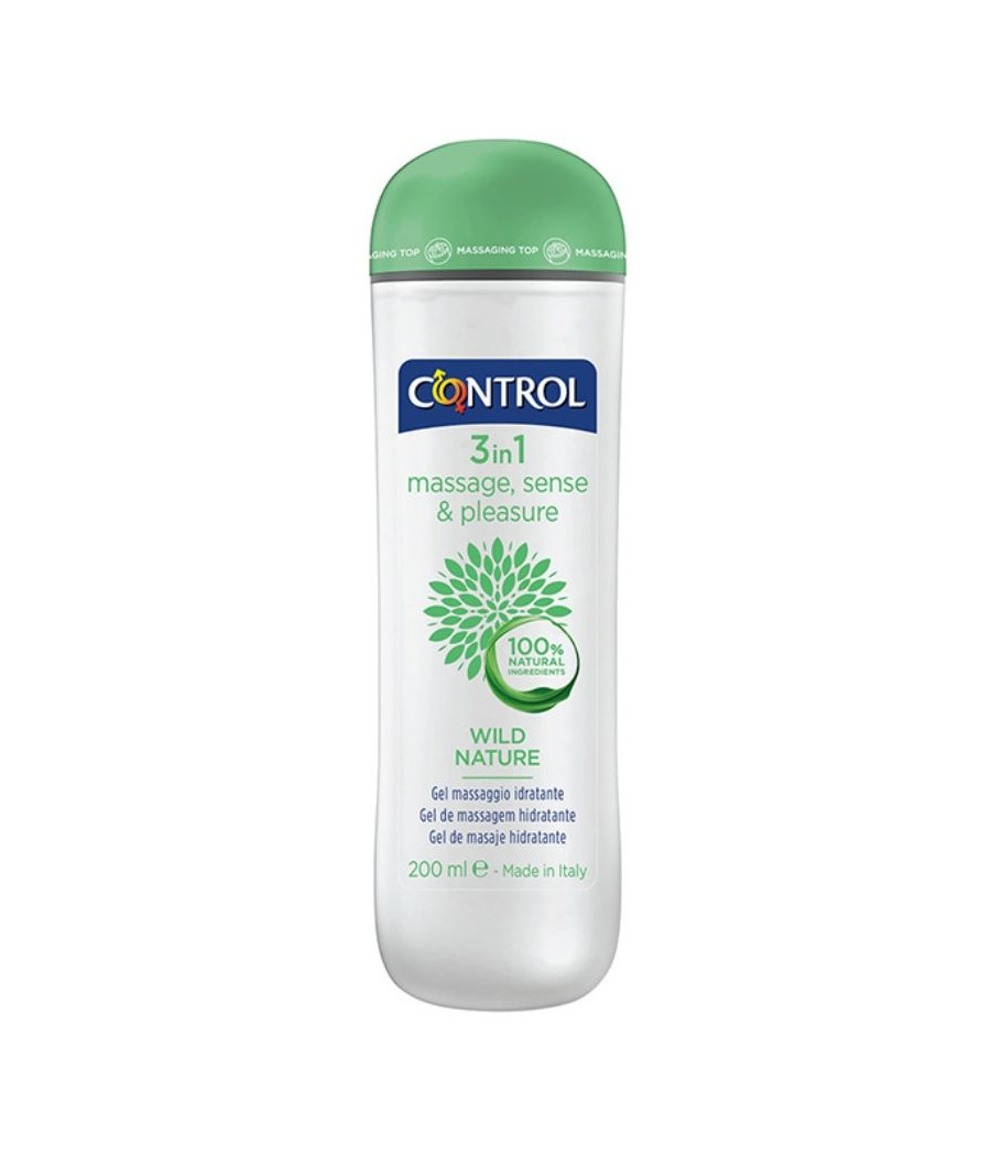 CONTROL - WILD NATURE GEL MASAJE 3 EN 1 200 ML