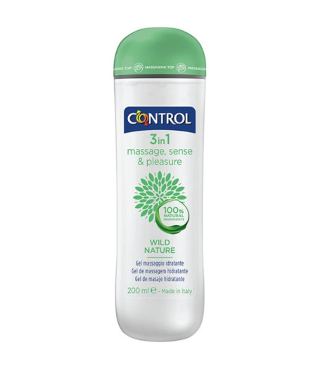 CONTROL - WILD NATURE MASSAGEGEL 3 IN 1 200 ML
