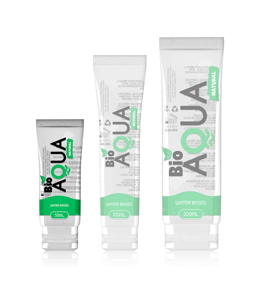 BIOAQUA - LUBRIFIANT INGRÉDIENTS NATURELS À BASE D''EAU 50 ML