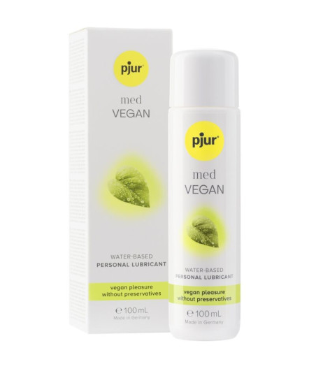PJUR - MED LUBRIFIANT  BASE EAU VEGAN GLIDE 100 ML