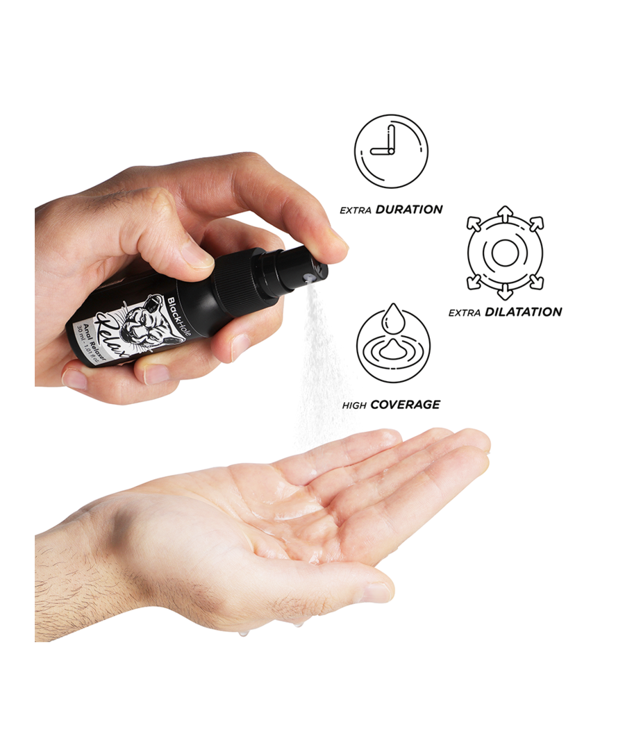 BLACK HOLE - SPRAY RILASSANTE ANALE EXPLORER 30 ML