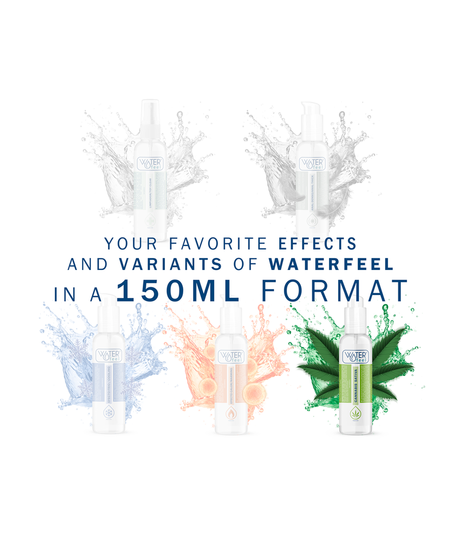 WATERFEEL - LUBRIFICANTE ALLA CANNABIS 150 ML