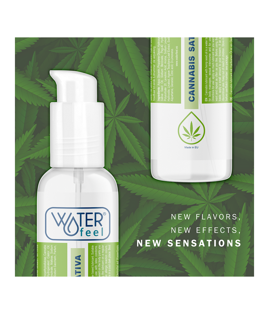 WATERFEEL - LUBRIFICANTE ALLA CANNABIS 150 ML
