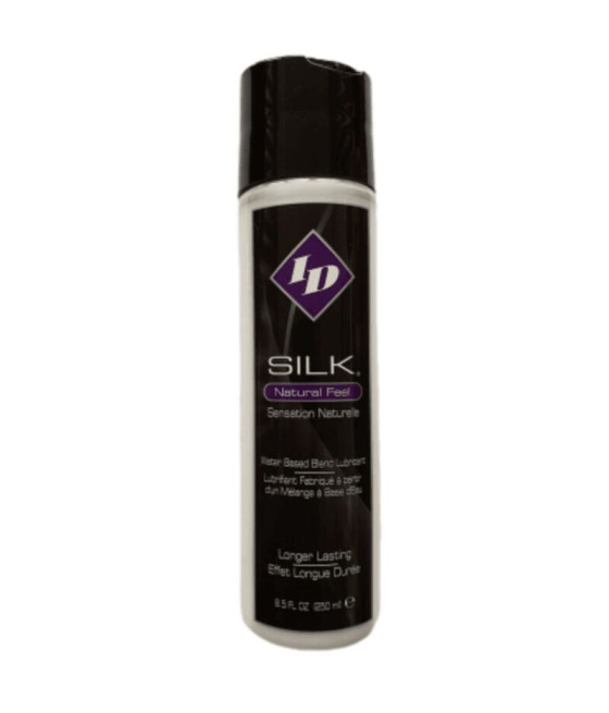 ID SILK - FEEL LUBRIFICANTE À BASE DE ÁGUA E SILICONE NATURAL 250 ML