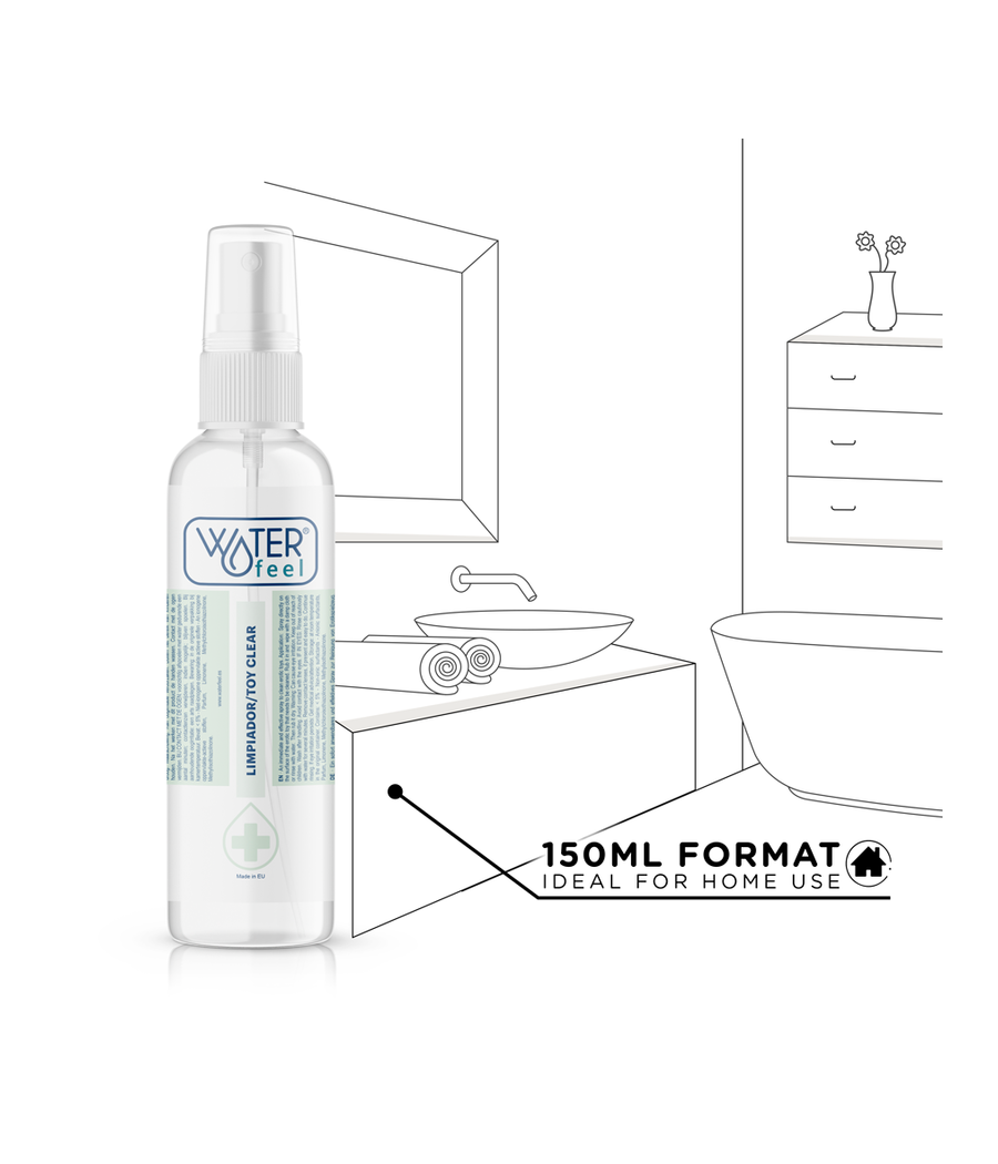 WATERFEEL - LIMPIADOR JUGUETES STERILE 150 ML