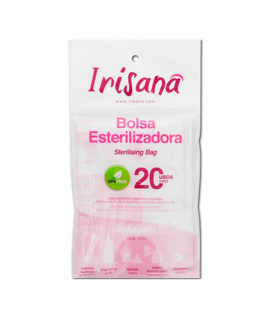IRISANA - BOLSA ESTERILIZADORA COPA VAGINAL 1 UNIDAD