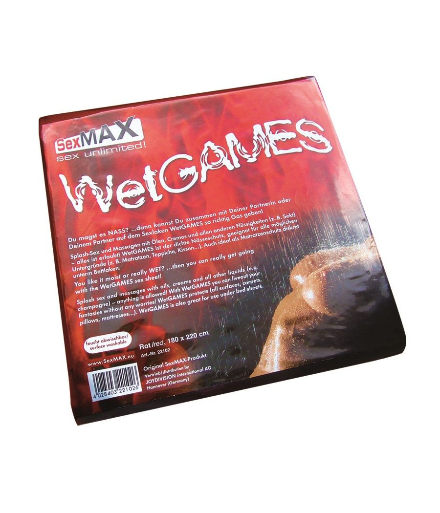 JOYDIVISION SEXMAX - WETGAMES SEX-LAKEN RED