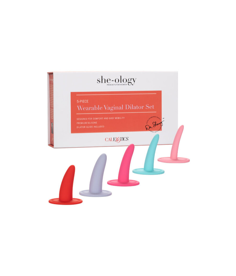 CALEXOTICS - 5-TEILIGES TRAGBARES DILATOR-SET