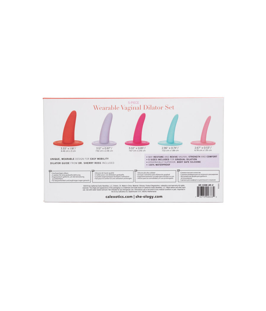 CALEXOTICS - 5PC WEARABLE DILATOR SET