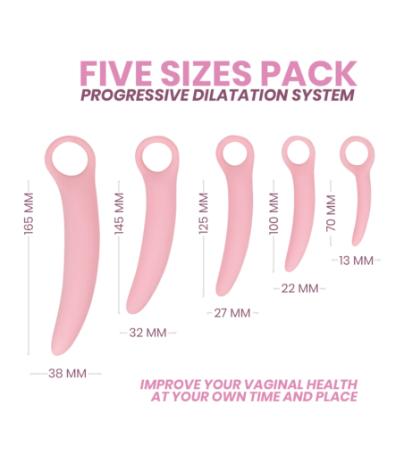 INTIMICHIC - SILICONE DILATOR 5 PCS