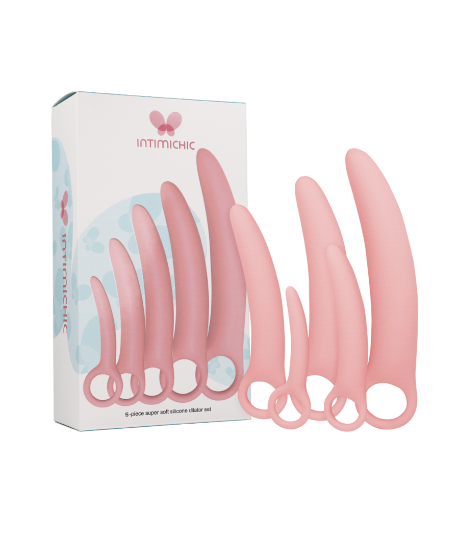 INTIMICHIC - SILICONE DILATOR 5 PIECES SET
