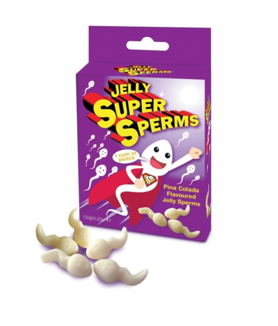 SPENCER & FLEETWOOD - JELLY SUPER SPERM GUMMI FORM SPERM 120 GR
