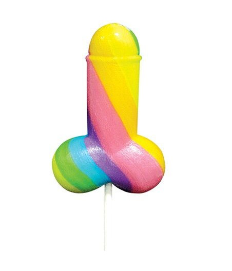 PRIDE - SPENCER & FLEETWOOD LECCA LILLIPOP LGBT CAZZO ARCOBALENO