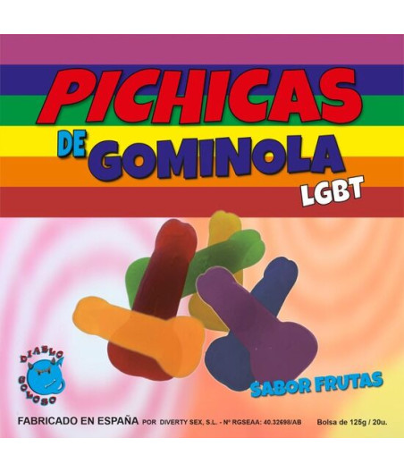 PRIDE - GUMMIBRCHEN PENIS FRÜCHTE LGBT