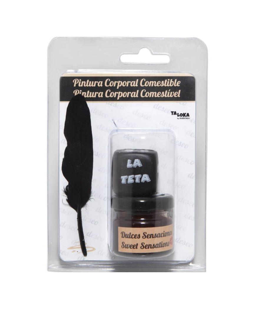 TALOKA - PINTURA CORPORAL COMESTIBLE SABOR CHOCOLATE+ DADO