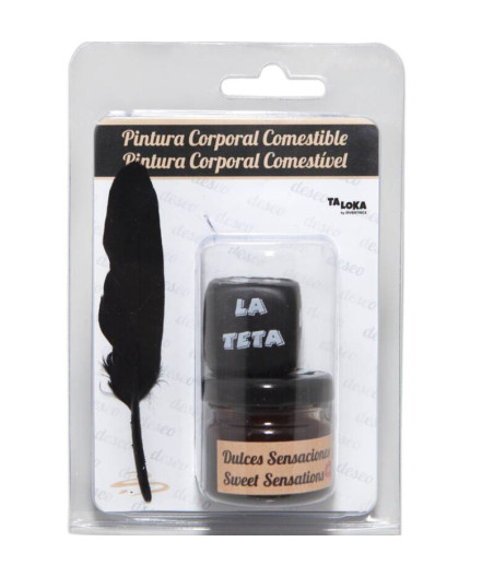 TALOKA - PINTURA CORPORAL COMESTIBLE SABOR CHOCOLATE+ DADO