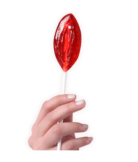 SECRETPLAY - LOLLIPOP VAGINA GUMMY STRAWBERRY