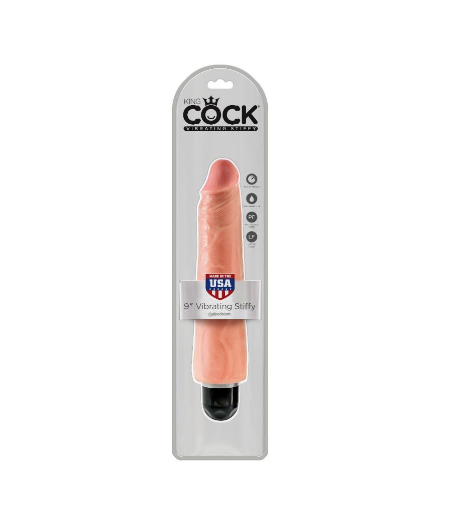 KING COCK - STIFFY REALISTISCHER VIBRATOR 23 CM - NATÜRLICH