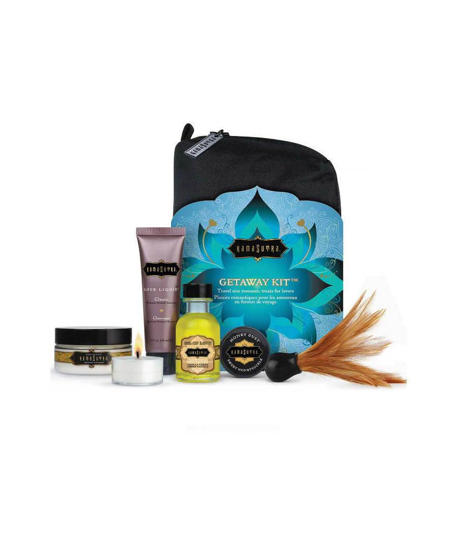 KIT KAMASUTRA - ROMNTICO E LUXUOSO EM TAMANHO VIAGEM