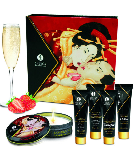 SHUNGA - KIT SEGRETO GEISHA FRAGOLE E CAVA