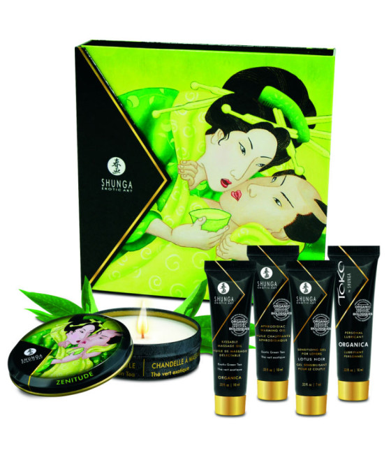 SHUNGA - KIT TÈ VERDE BIOLOGICO GEISHA SEGRETO