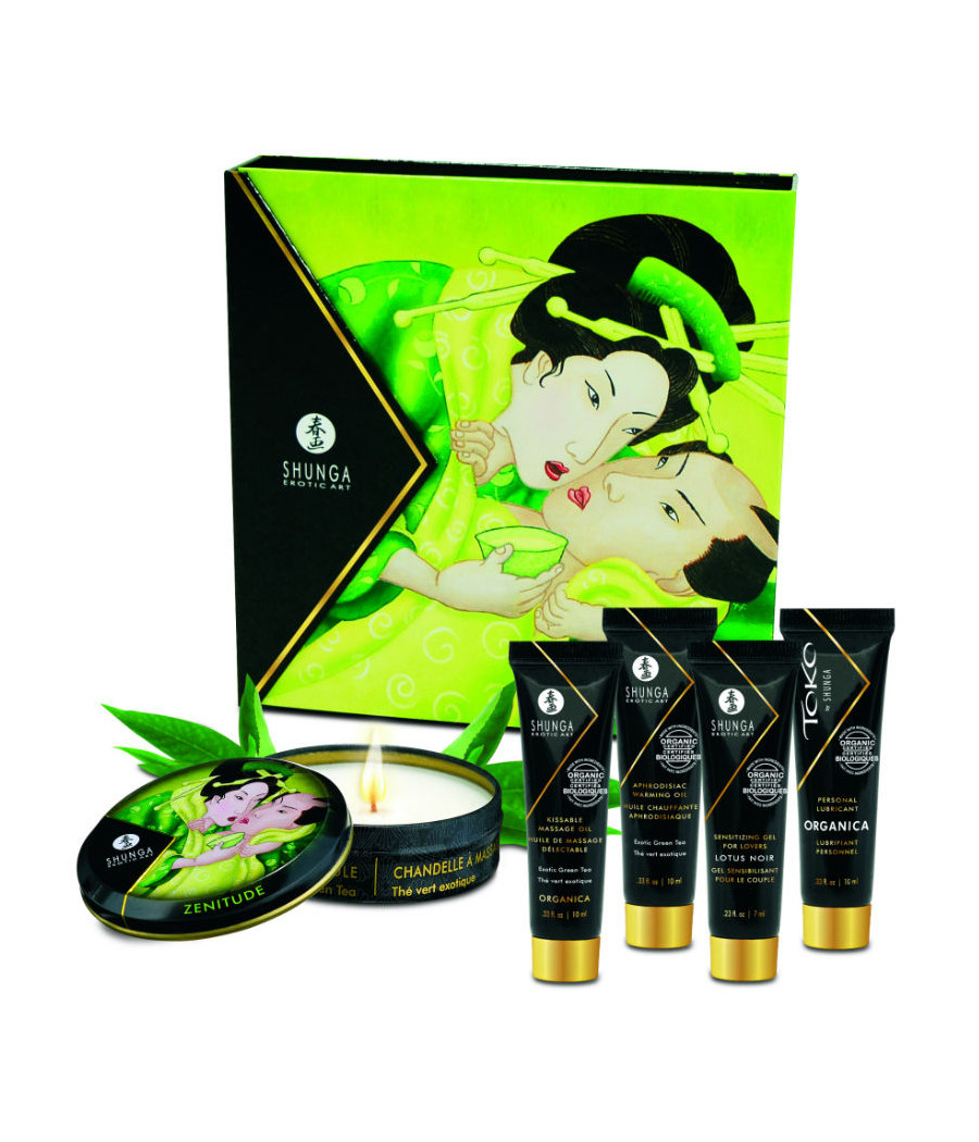 SHUNGA - SECRET GEISHA ORGANIC GREEN TEA KIT