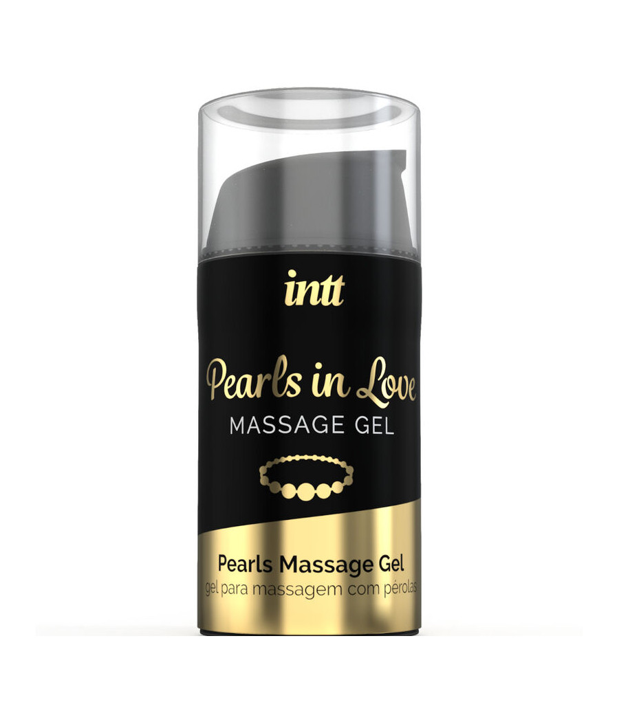 INTT MASSAGE & ORAL SEX - PEARLS IN LOVE WITH PEARL NECKLACE AND SILICONE GEL