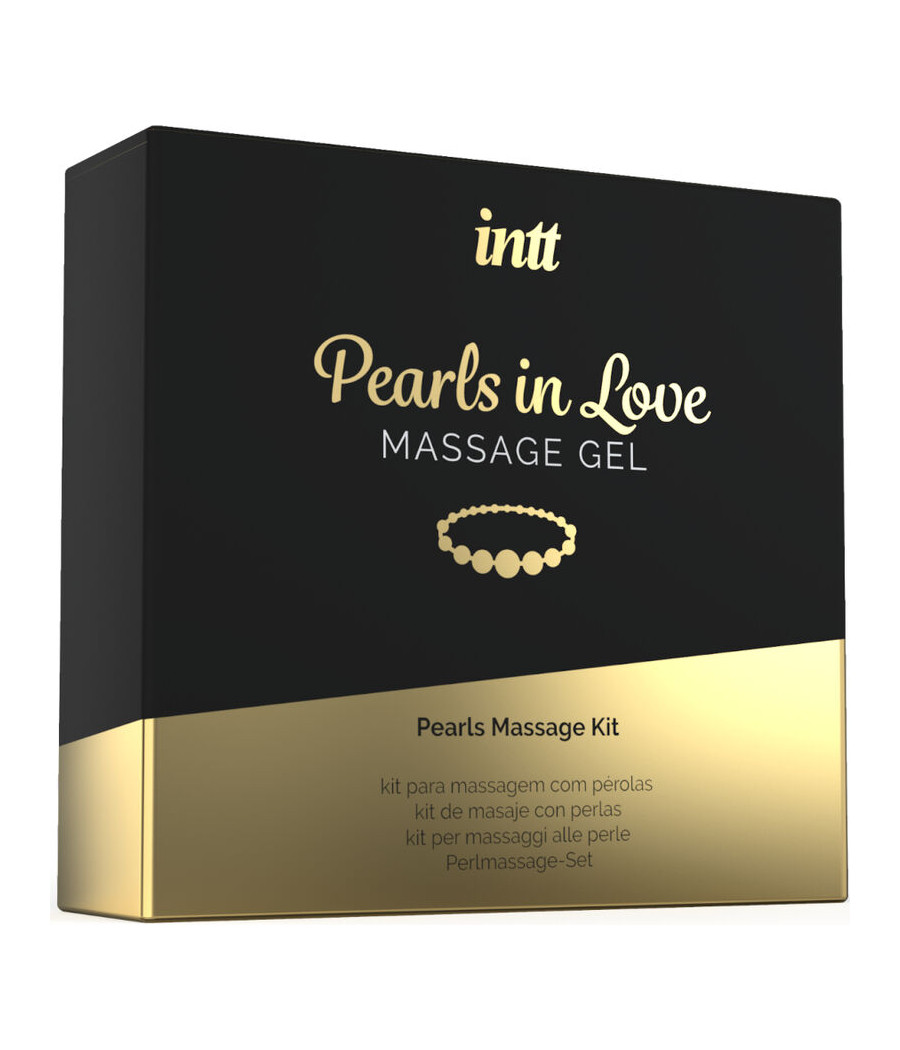 INTT MASSAGE & ORAL SEX - PERLES AMOUREUSES AVEC COLLIER DE PERLES ET GEL DE SILICONE