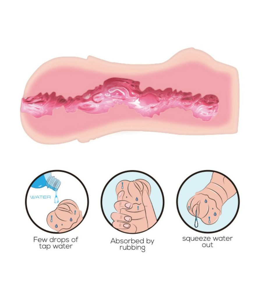 CRAZY BULL - MASTURBADOR WATER SKIN VAGINA