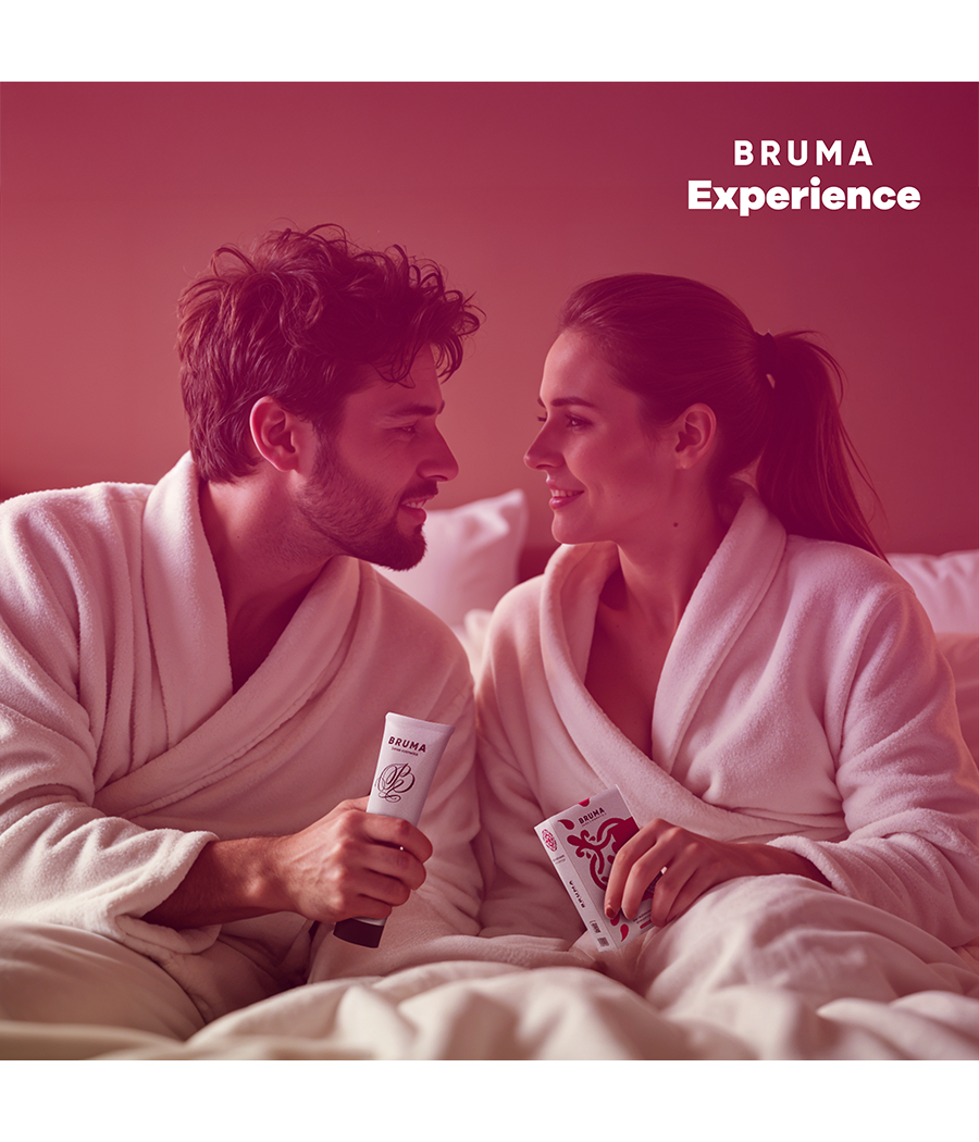 BRUMA XPERIENCE - KIT TENTACIÓN DULCE CHICLE CON POTENCIADOR DE ORGASMOS