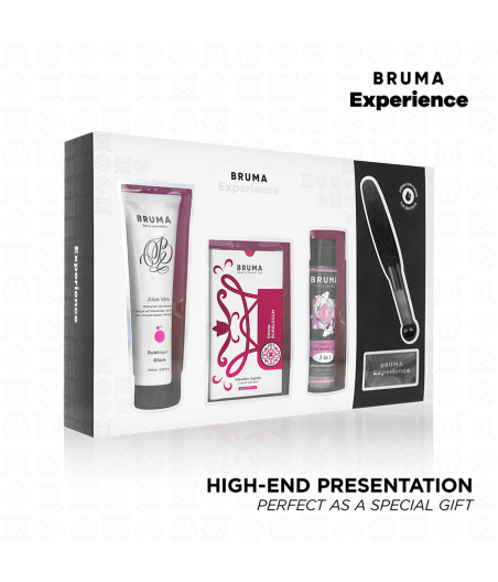 BRUMA XPERIENCE - KIT VIBRO-ORGASMICO DE CHICLETE DOCE TENTAÇÃO