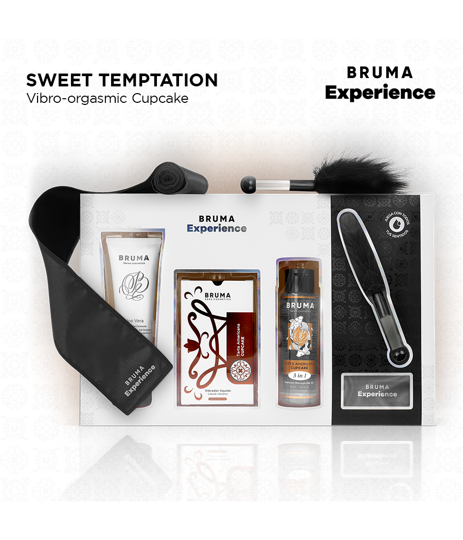 BRUMA XPERIENCE - KIT TENTACIÓN DULCE TARTA AMERICANA VIBRO-ORGÁSMICA