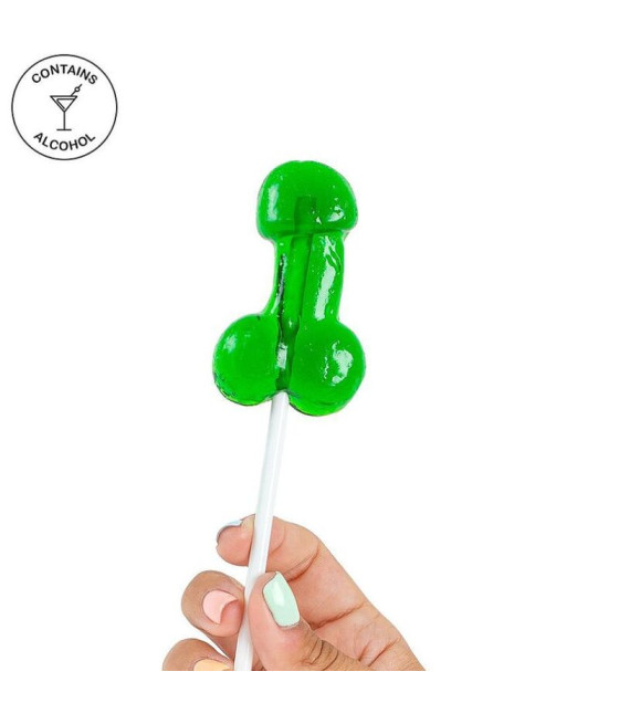 SECRETPLAY - COCK LOLLIPOP WITH ALCOHOL MOJITO